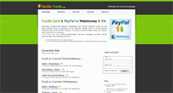 Desktop Screenshot of pacificfunds.net